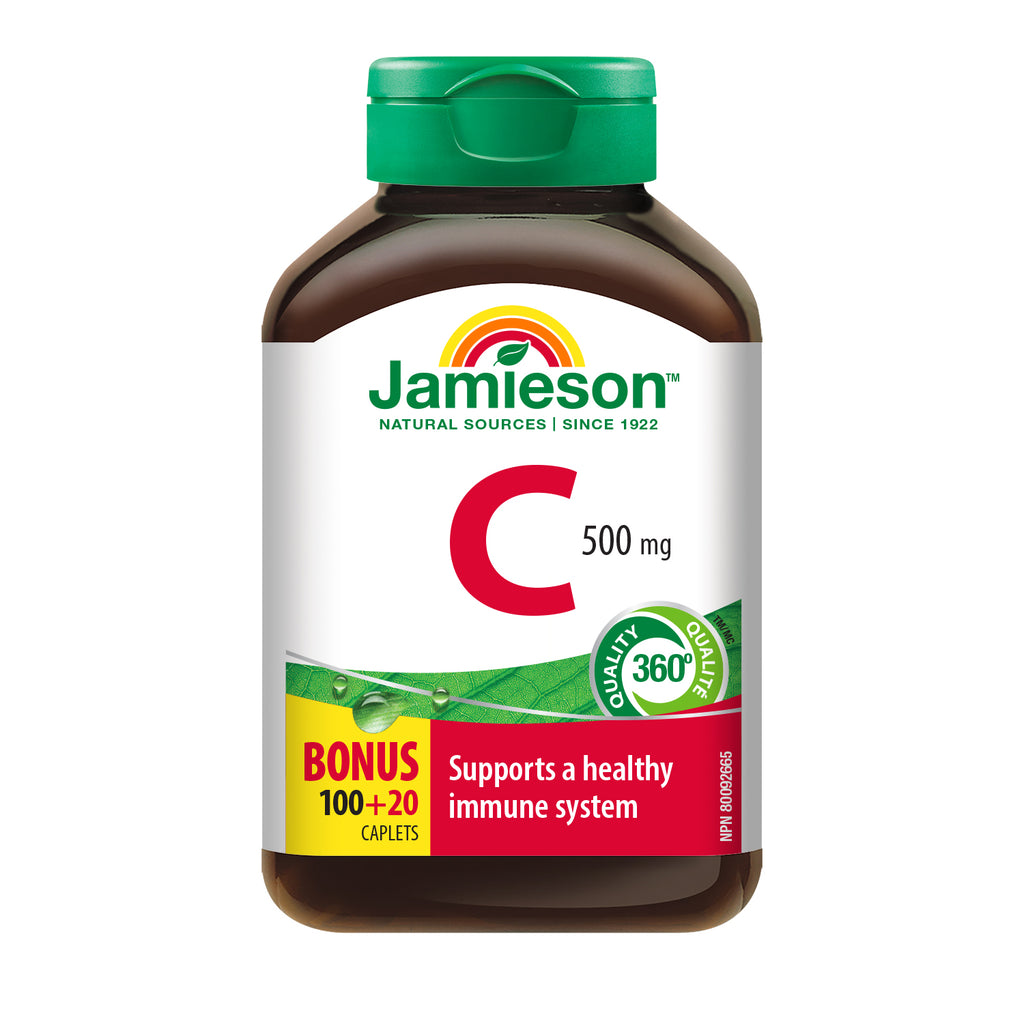 Jamieson Vitamin C 500mg 100+20 - DrugSmart Pharmacy
