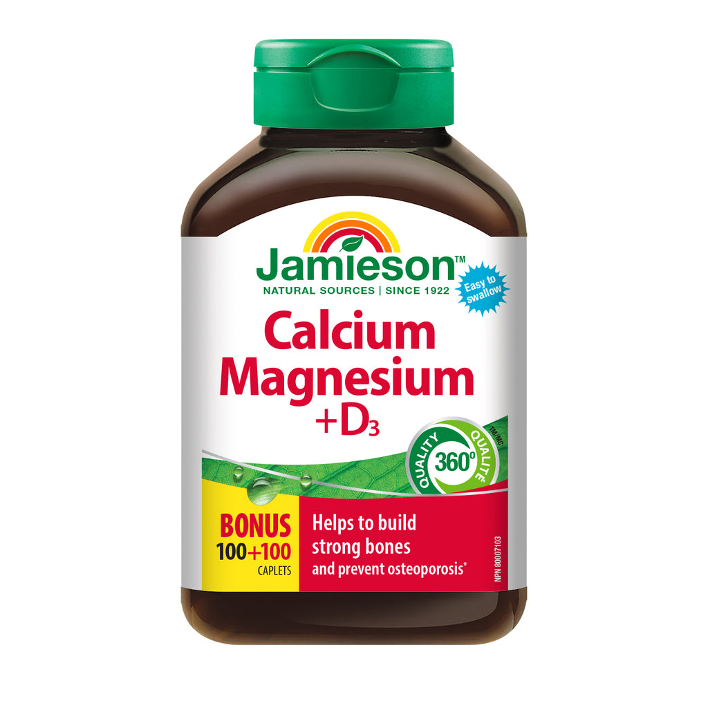 Jamieson Calcium Magnesium/Vitamin D3 100+100 - DrugSmart Pharmacy