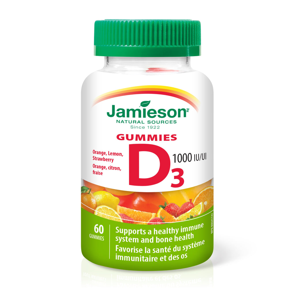 Jamieson Vitamin D3 Gummies 60 - DrugSmart Pharmacy