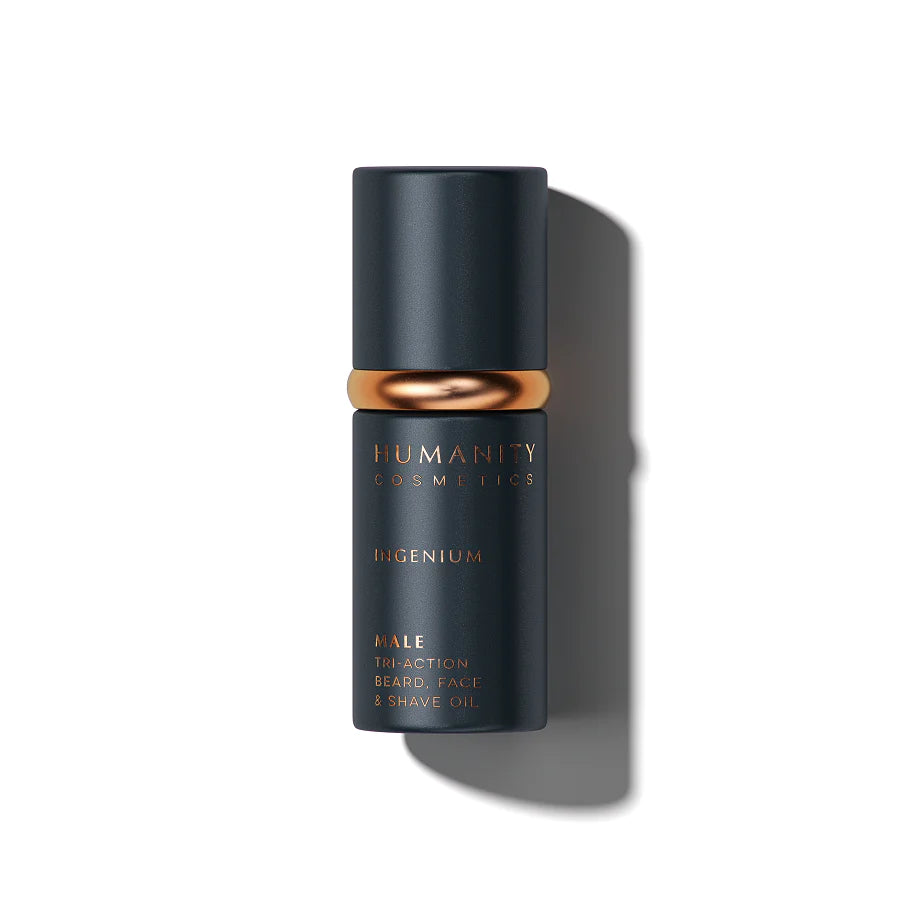 Humanity Cosmetics Tri-Action Beard, Shave & Face Oil 30ml - DrugSmart Pharmacy