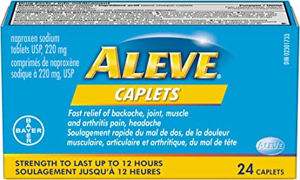 Aleve Caplets 220mg (24 caplets) - DrugSmart Pharmacy