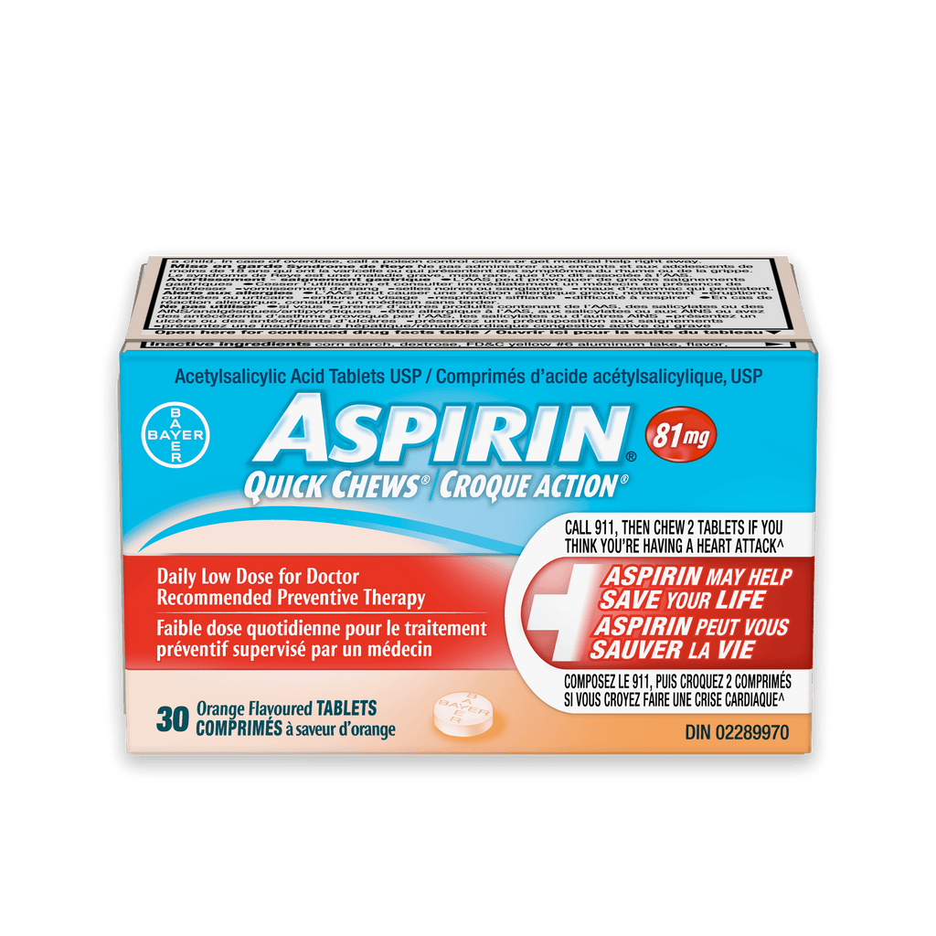 Aspirin 81 Quick Chew - DrugSmart Pharmacy