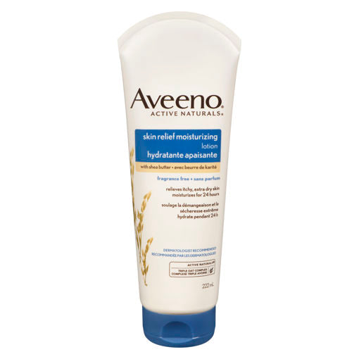 Aveeno Skin Relief Moisturizing Lotion Frag Free 222ml - DrugSmart Pharmacy