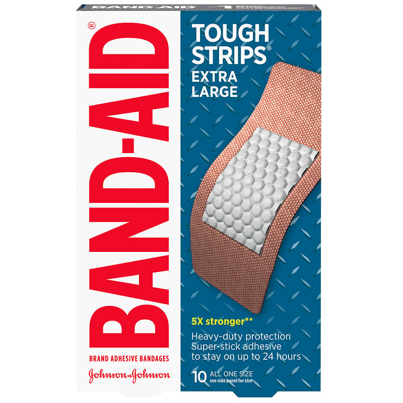 BAND-AID® Tough Strips XL (10) - DrugSmart Pharmacy