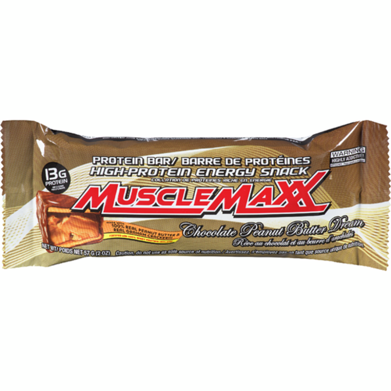 Muscle Maxx Bar Choc/Peanut Butter - DrugSmart Pharmacy