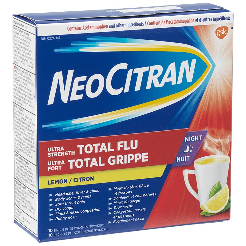 Neocitran Total Flu Night - DrugSmart Pharmacy