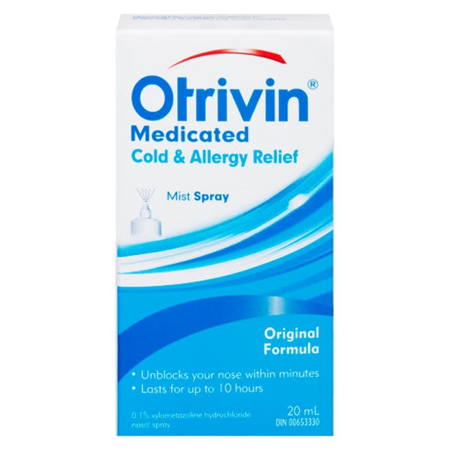 Otrivin Nasal Spray Adult 20ml - DrugSmart Pharmacy