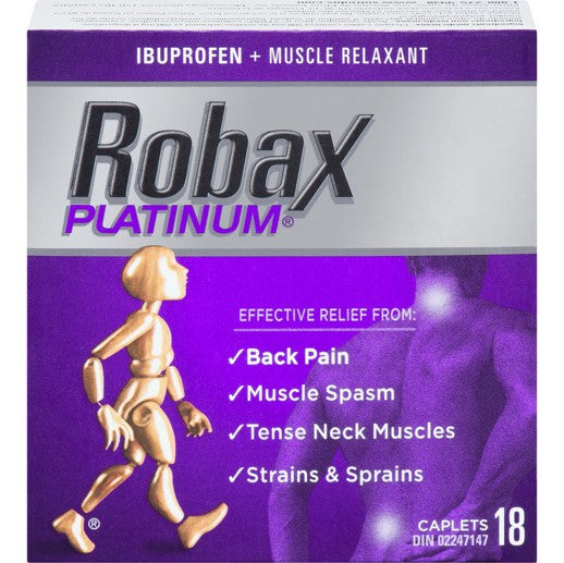 Robax Platinum Caplet 18 - DrugSmart Pharmacy