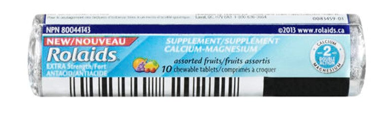Rolaids Xst Chew Fruit Single Roll 10 - DrugSmart Pharmacy