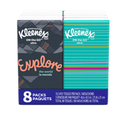 Kleenex Facial Tissue Pocket Pack 3 Ply 8 - DrugSmart Pharmacy