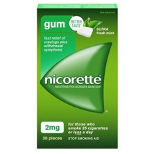 Nicorette Ultra Fresh Mint 2mg 30 - DrugSmart Pharmacy
