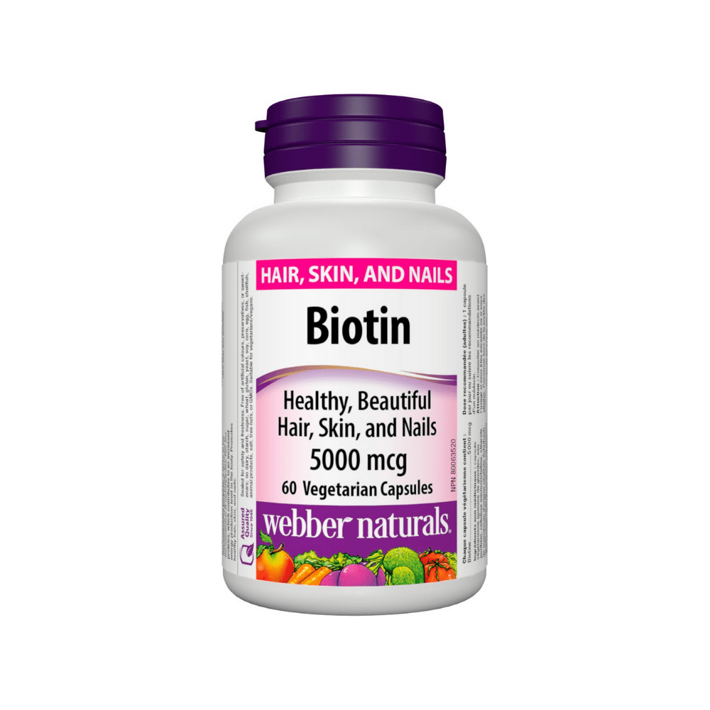 Webber Naturals® Biotin, 5000 mcg - DrugSmart Pharmacy