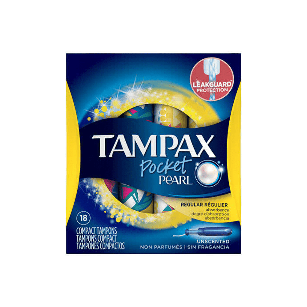 Tampax® Pocket Pearl Regular Tampons - DrugSmart Pharmacy